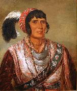 George Catlin portrait of Osceola oil painting